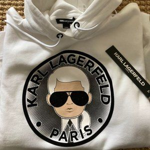 KARL LAGERFELD PARIS HOODIE/Large
